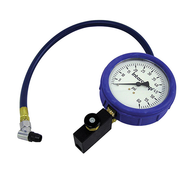 4" 60PSI Fill, Bleed & Read Air Pressure Gauges